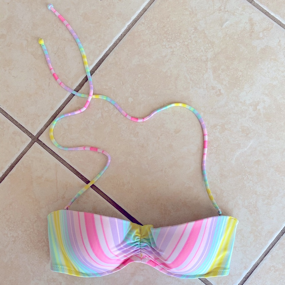 2/$10 Rainbow bikini top